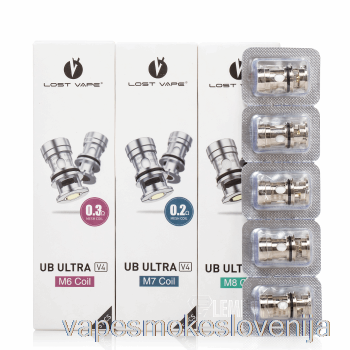 Vape Petrol Izgubljene Vape Ultra Boost Nadomestne Tuljave 0,3 Ohm M1 Tuljave (ukinjeno)